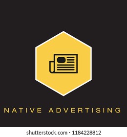 Native Advertising Icon