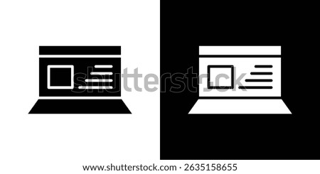 Native Advertising icon concept, vector illustration
