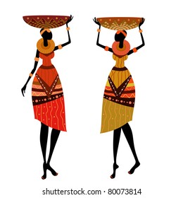 native African women