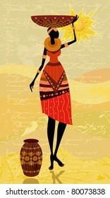 native African women