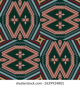 Native American Andean Beadwork Pattern