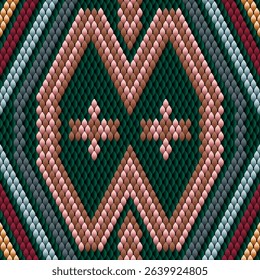 Native American Andean Beadwork Pattern