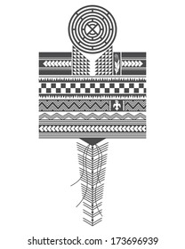 native american art illustration