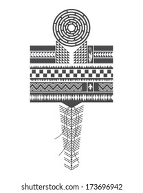 native american art illustration