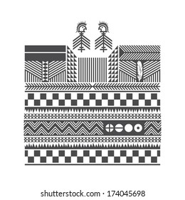 native american art illustration