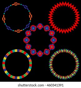 Native American Circle frames