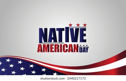 Native American Day Showcasing Stylish Text Designs for the Occasion