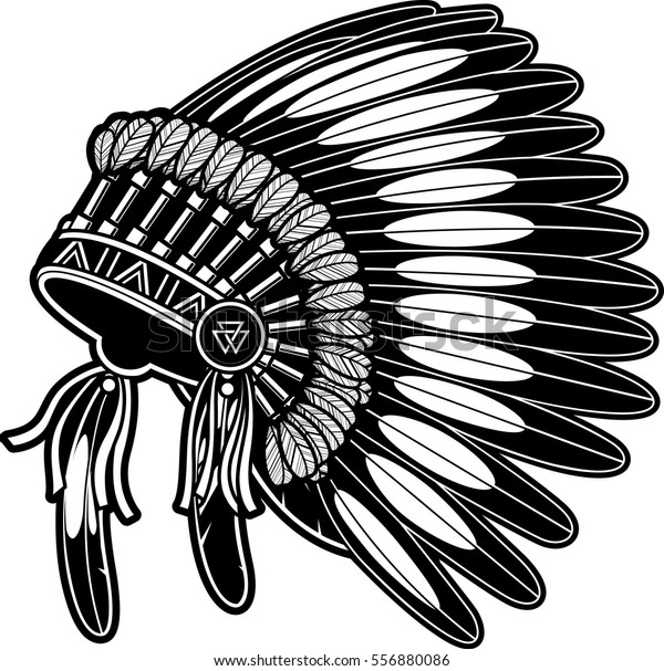 Native American Eagle Stock Vector (Royalty Free) 556880086 | Shutterstock