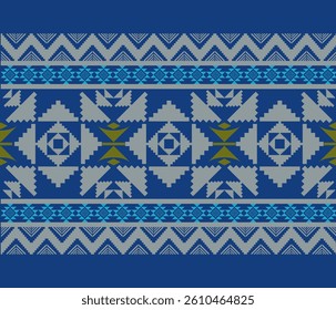 native American ethnic pattern vector
