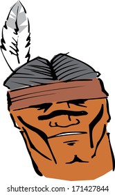 Native American Head