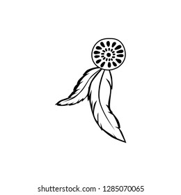 Native American Headdress Feathers