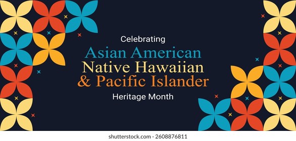 Native american heritage month greeting. Vector banner, poster, card, flyer, content for social media