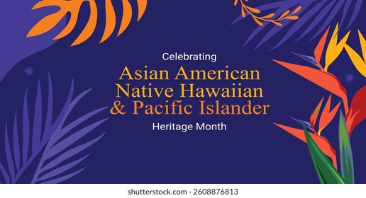Native american heritage month greeting. Vector banner, poster, card, flyer, content for social media