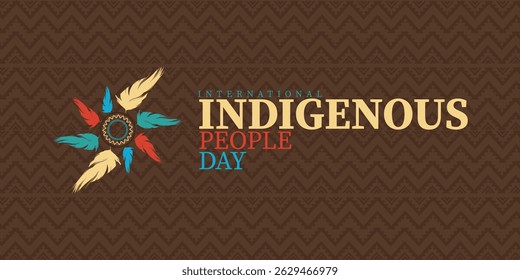 Native American heritage month is observed every year in November, to recognize the achievements and contributions of Native Americans. Vector illustration