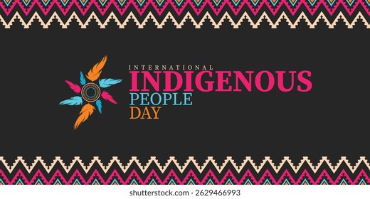 Native American heritage month is observed every year in November, to recognize the achievements and contributions of Native Americans. Vector illustration