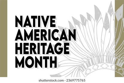 Native American Heritage Month United States