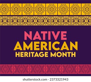 Native American Heritage Month United States