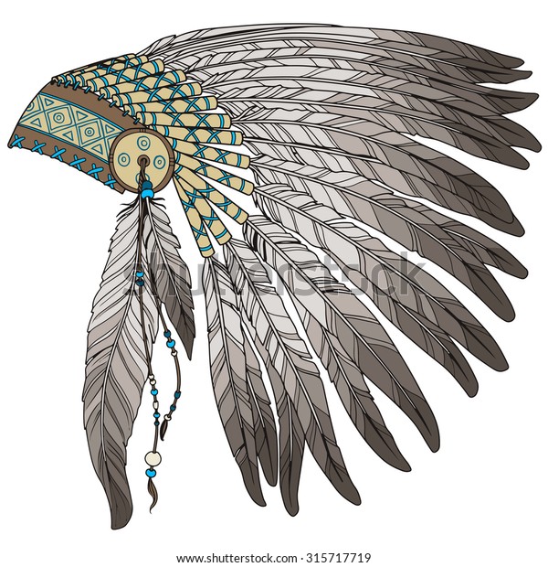 Free Free Native American Headdress Svg 173 SVG PNG EPS DXF File
