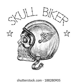 Native american indian chief vector. Skull illustration.T shirt graphic.
