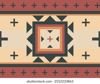 Native American Indian Designs, Navajo Pattern, Fabric Design Navajo, Concept Print Carpet Rugs Wallpaper Canvas Decoration Bohemian Fashion Ethnic Textile industry, etc.