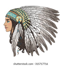 american indian headdress