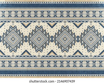 Patrón de ornamento indio nativo americano textura geométrica étnica textura tribal azteca patrón navajo tejido mexicano sin costuras Vector decoración moda