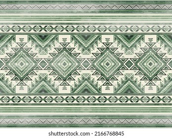 Native american indian ornament pattern geometric ethnic textile texture tribal aztec pattern navajo mexican fabric seamless Vector decoration fashion