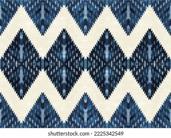 Native american indian ornament pattern geometric ethnic textile texture tribal aztec pattern navajo mexican fabric seamless Vector decoration fashion