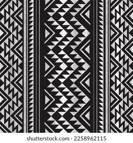 Patrón de ornamento indio nativo americano textura geométrica étnica textura tribal azteca patrón navajo tejido mexicano sin costuras Vector decoración moda