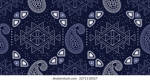 Native american indian ornament pattern geometric ethnic textile texture tribal aztec pattern navajo mexican fabric seamless Vector decoration fashion