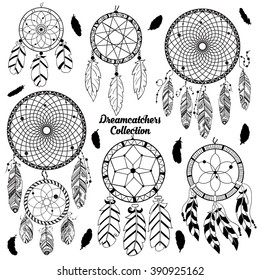 Native american indian traditional symbols, tribal and ethnic boho theme