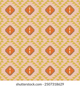  Native American Navajo fabric patterns are applied to many art forms. simple pattern It is systematic and orderly. Characterized by alternating light and dark colors.