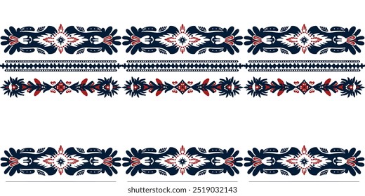 Native American ornament, seamless pattern, geometric ethnic textile texture, tribal aztec pattern, Mexican Navajo fabric, seamless vector decoration, fashion