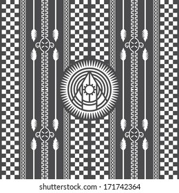 native american pattern art