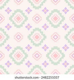 Native american pattern , Geomatric Seamless style , Design for fabric and textile , Carpet background , wrapping