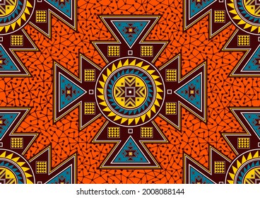 Native American pattern, Geometric Ethnic pattern design, picture art and abstract background.