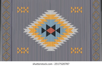 Native American pattern images,
Western decor style. Boho geometric ornament. Vector seamless pattern. Mexican. blanket, rug. Woven carpet illustration
