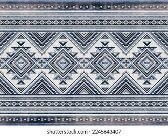 Native american pattern indian ornament pattern geometric ethnic textile texture tribal aztec pattern navajo mexican fabric seamless Vector decoration