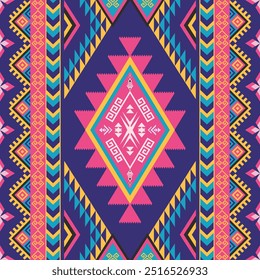 Patrón nativo americano, diseño navajo. Ornamento nativo americano. Fondo geométrico Abstractas Ética tradicional para la decoración, ropa, tela, textil, moda.