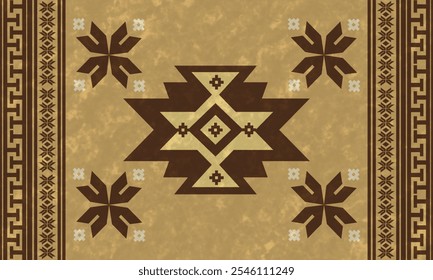 native American pattern.Navajo, tribal indian ornament geometric ethnic Aztec,Southwest style fabric pattern.Abstract vector motifs pattern.Designfor fabric,clothing,carpet,woven,wrap,decoration