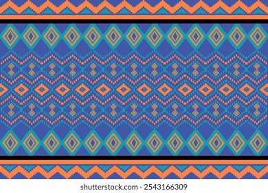 Nativo americano, padrão sem costura, Índio ameríndio, Navajo, Asteca, Motivo, Étnico, Boho, tradicional, Cigano, Peruano, ornamento, decoração, têxtil, geometria, repetir, tribo, abstrato, Patrimônio