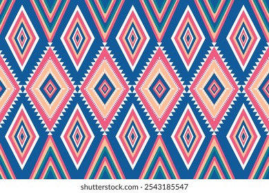 Nativo americano, padrão sem costura, Índio ameríndio, Navajo, Asteca, Motivo, Étnico, Boho, tradicional, Cigano, Peruano, ornamento, decoração, têxtil, geometria, repetir, tribo, abstrato, Patrimônio