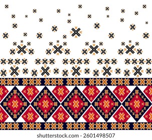 Native American, seamless pattern, Native 
Indian American, Navajo, Aztec.