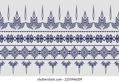 Native American Southwest, Aztec, Navajo seamless pattern. Tribal black and white geometric print. Ethnic design wallpaper, fabric, cover, textile, rug, blanket.