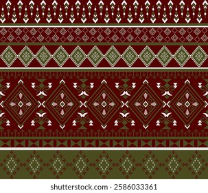 Native american Southwest design Aztec pattern and Navajo design indian ornament pattern geometric ethnic textile texture tribal aztec pattern navajo mexican fabric seamless Vector decoration fashion