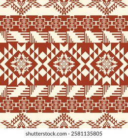 Native American textiles are known for their intricate tribal patterns and geometric designs, often featuring vibrant colors and earth tones. Traditional weaving techniques