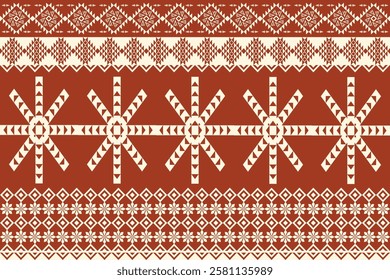 Native American textiles are known for their intricate tribal patterns and geometric designs, often featuring vibrant colors and earth tones. Traditional weaving techniques