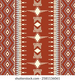 Native American textiles are known for their intricate tribal patterns and geometric designs, often featuring vibrant colors and earth tones. Traditional weaving techniques