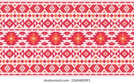 Native american tribal ethnic pattern