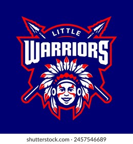 NATIVE AMERICAN WARRIORS KID CHARACTER